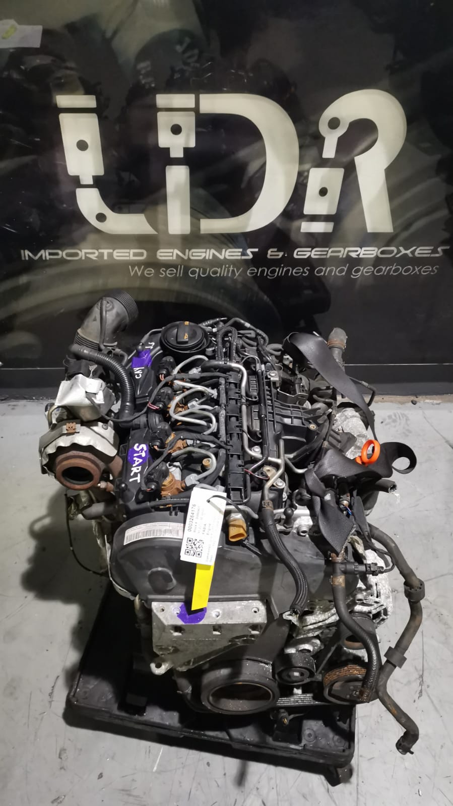 Volkswagen Audi 1.6 TDI CAY / CLN Diesel Engine – Low Mileage, Without Injectors, UK Import