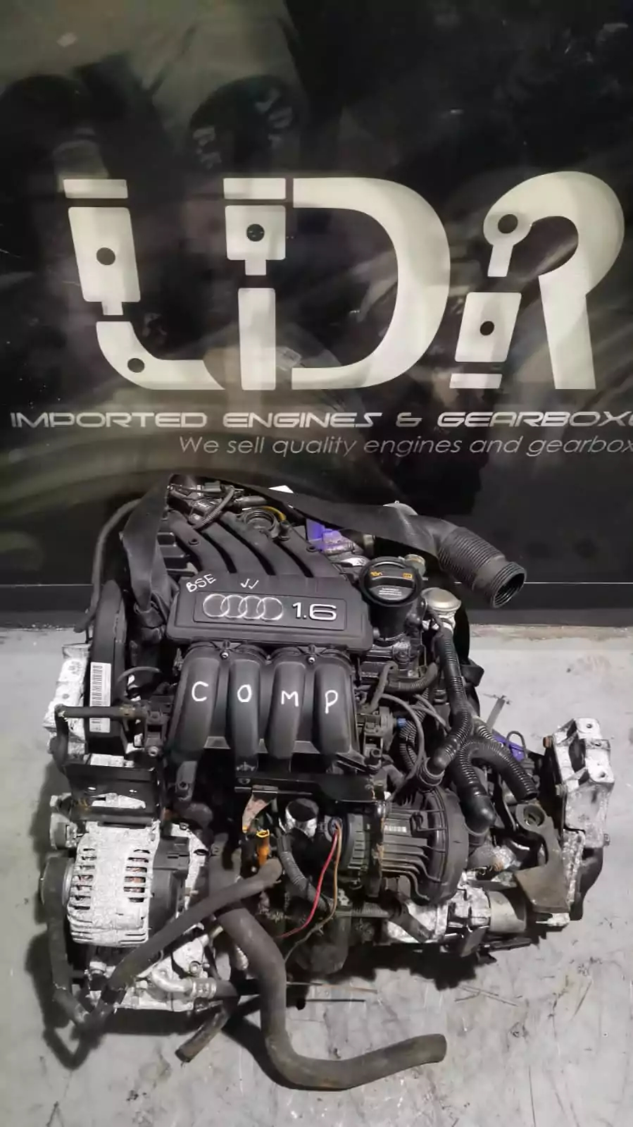 Second image of Audi A3 1.6 8V BFQ Complete Engine – Low Mileage UK Import