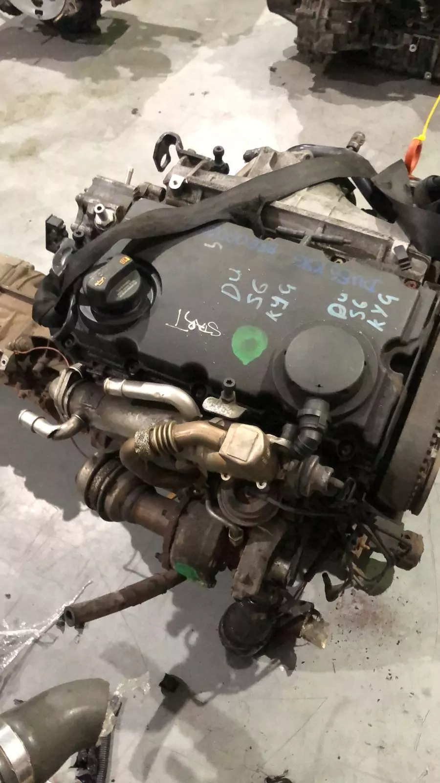 Second image of Audi A4 B7 2.0 TDI BRE Complete Engine – Low Mileage UK Import