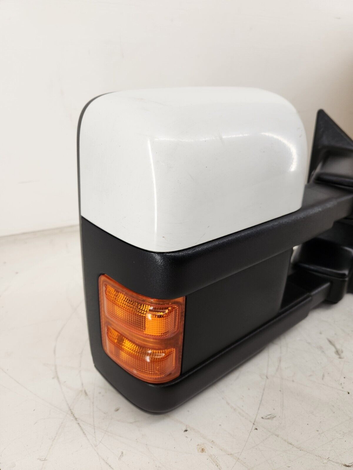 Second image of 2008-2010 Ford F250 F450 Right RH Driver Door Mirror Power Telescopic Fold Memory OEM