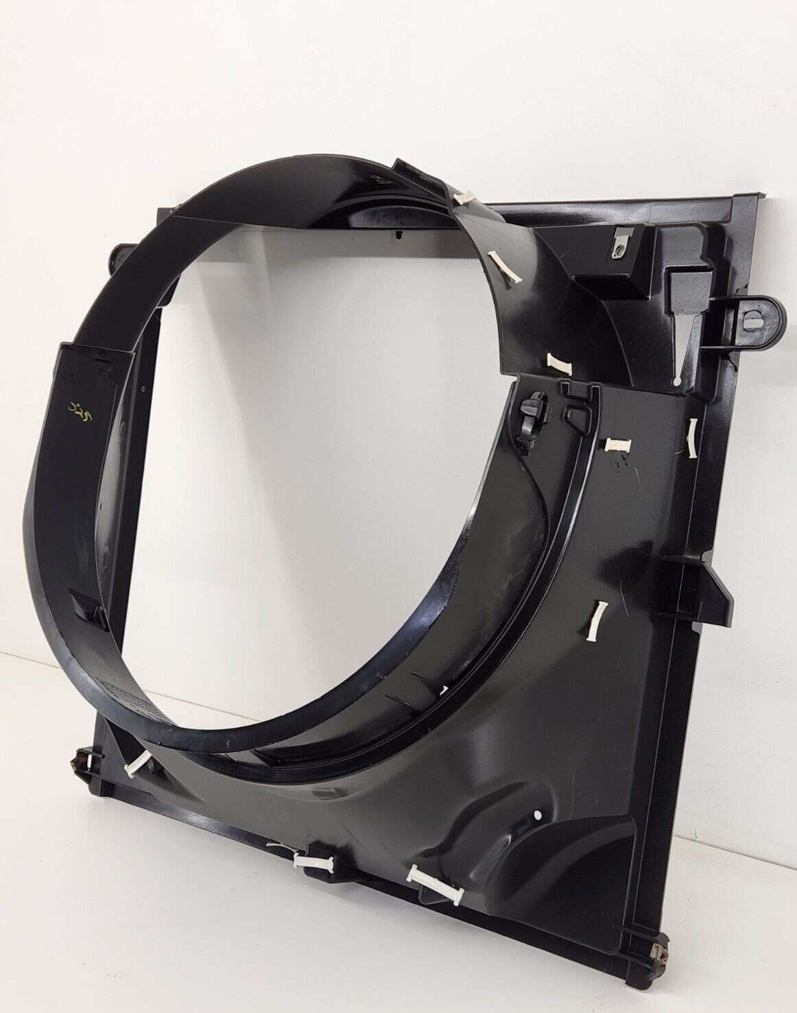 Second image of 2011-2016 Ford F250 F350 6.2L Super Duty Radiator Fan Shroud Upper Lower Used OEM