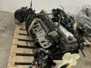Toyota Land Cruiser 80 Series 1FZ-FE 4.5L Petrol Engine & Automatic Transmission – Complete Assembly