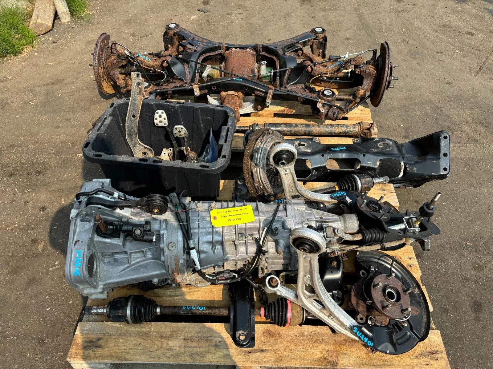 2008–2014 Subaru Impreza STi 6-Speed Manual Transmission Swap | Differential, Axles, Shaft Included