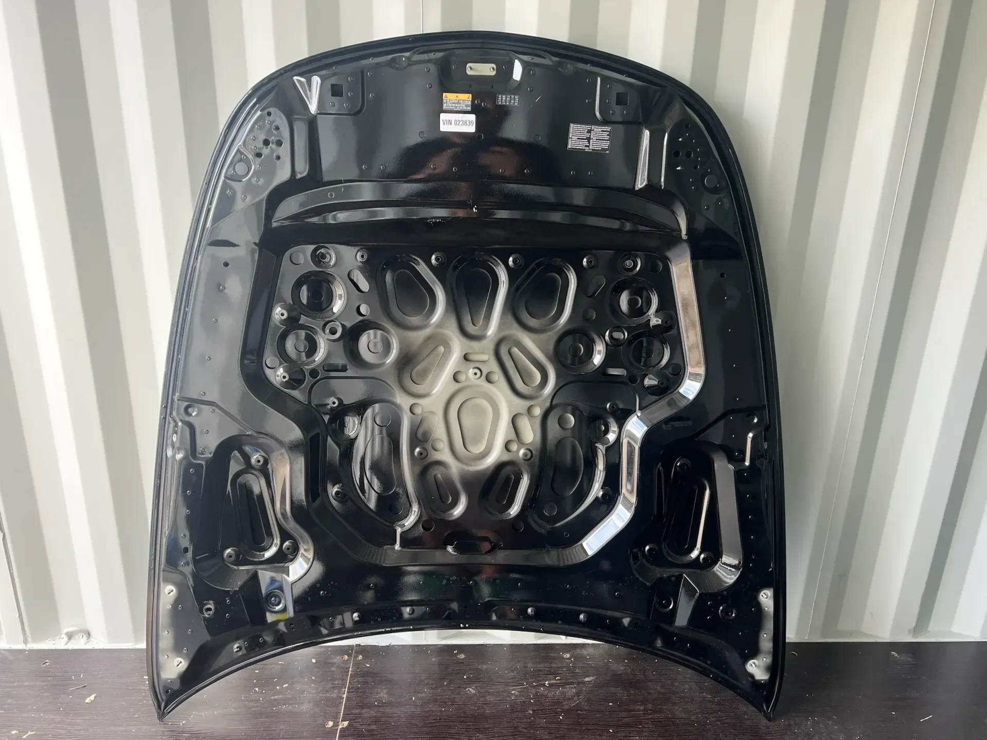 Second image of Mercedes SL63 AMG R232 W232 Black Bonnet